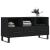 Dulap TV, negru, 102x36x50 cm, lemn prelucrat GartenMobel Dekor