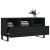 Dulap TV, negru, 102x36x50 cm, lemn prelucrat GartenMobel Dekor