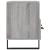 Dulap TV, gri sonoma, 102x36x50 cm, lemn prelucrat GartenMobel Dekor