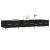 Dulap TV, negru, 150x36x30 cm, lemn prelucrat GartenMobel Dekor