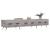 Dulap TV, gri sonoma, 150x36x30 cm, lemn prelucrat GartenMobel Dekor