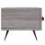 Dulap TV, gri sonoma, 150x36x30 cm, lemn prelucrat GartenMobel Dekor
