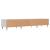 Comodă TV, gri beton, 150x36x30 cm, lemn prelucrat GartenMobel Dekor