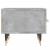 Comodă TV, gri beton, 150x36x30 cm, lemn prelucrat GartenMobel Dekor