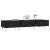 Dulap TV, negru, 150x36x30 cm, lemn prelucrat GartenMobel Dekor