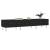 Dulap TV, negru, 150x36x30 cm, lemn prelucrat GartenMobel Dekor