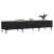 Dulap TV, negru, 150x36x30 cm, lemn prelucrat GartenMobel Dekor