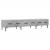 Comodă TV, gri beton, 150x36x30 cm, lemn prelucrat GartenMobel Dekor