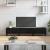 Dulap TV, negru, 150x36x30 cm, lemn prelucrat GartenMobel Dekor