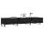 Dulap TV, negru, 150x36x30 cm, lemn prelucrat GartenMobel Dekor