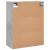 Dulap cu montaj pe perete, gri beton, 69,5x34x90 cm GartenMobel Dekor