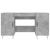 Birou, gri beton, 140x50x75 cm, lemn compozit GartenMobel Dekor