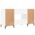 Birou, alb, 140x50x75 cm, lemn compozit GartenMobel Dekor