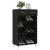 Pantofar, negru, 60x35x105 cm, lemn compozit GartenMobel Dekor