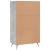 Pantofar, gri beton, 60x35x105 cm, lemn compozit GartenMobel Dekor