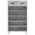 Pantofar, gri beton, 60x35x105 cm, lemn compozit GartenMobel Dekor