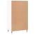 Pantofar, alb, 60x35x105 cm, lemn compozit GartenMobel Dekor