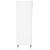 Pantofar, alb extralucios, 60x35x105 cm, lemn prelucrat GartenMobel Dekor