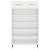 Pantofar, alb extralucios, 60x35x105 cm, lemn prelucrat GartenMobel Dekor
