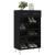 Pantofar, negru, 60x35x105 cm, lemn compozit GartenMobel Dekor