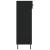 Pantofar, negru, 60x35x105 cm, lemn compozit GartenMobel Dekor