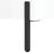 Pantofar, alb extralucios, 60x35x105 cm, lemn prelucrat GartenMobel Dekor