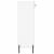 Pantofar, alb extralucios, 60x35x105 cm, lemn prelucrat GartenMobel Dekor