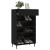 Pantofar, negru, 60x35x105 cm, lemn compozit GartenMobel Dekor