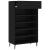 Pantofar, negru, 60x35x105 cm, lemn compozit GartenMobel Dekor