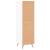 Pantofar, alb extralucios, 30x35x105 cm, lemn prelucrat GartenMobel Dekor