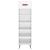 Pantofar, alb extralucios, 30x35x105 cm, lemn prelucrat GartenMobel Dekor
