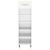 Pantofar, alb extralucios, 30x35x105 cm, lemn prelucrat GartenMobel Dekor