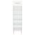 Pantofar, alb extralucios, 30x35x105 cm, lemn prelucrat GartenMobel Dekor