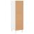 Pantofar, alb extralucios, 30x35x105 cm, lemn prelucrat GartenMobel Dekor