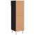 Pantofar, negru, 30x35x105 cm, lemn compozit GartenMobel Dekor