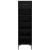 Pantofar, negru, 30x35x105 cm, lemn compozit GartenMobel Dekor