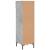 Pantofar, gri beton, 30x35x105 cm, lemn compozit GartenMobel Dekor