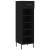 Pantofar, negru, 30x35x105 cm, lemn compozit GartenMobel Dekor