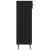 Pantofar, negru, 30x35x105 cm, lemn compozit GartenMobel Dekor