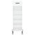 Pantofar, alb extralucios, 30x35x105 cm, lemn prelucrat GartenMobel Dekor