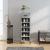 Pantofar, gri beton, 30x35x105 cm, lemn compozit GartenMobel Dekor
