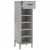 Pantofar, gri beton, 30x35x105 cm, lemn compozit GartenMobel Dekor