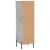 Pantofar, gri beton, 30x35x105 cm, lemn compozit GartenMobel Dekor