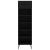 Pantofar, negru, 30x35x105 cm, lemn compozit GartenMobel Dekor