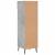Pantofar, gri beton, 30x35x105 cm, lemn compozit GartenMobel Dekor