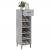 Pantofar, gri beton, 30x35x105 cm, lemn compozit GartenMobel Dekor