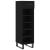 Pantofar, negru, 30x35x105 cm, lemn compozit GartenMobel Dekor