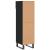 Pantofar, negru, 30x35x105 cm, lemn compozit GartenMobel Dekor