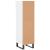 Pantofar, alb extralucios, 30x35x105 cm, lemn prelucrat GartenMobel Dekor