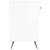 Bancheta pantofar, alb extralucios, 102x35x55 cm, lemn compozit GartenMobel Dekor